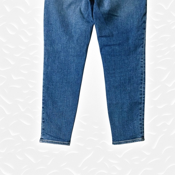 Madewell 9” Mid-Rise Skinny Crop Jeans: Button-Front TENCEL Denim Edition Dewey - Picture 16 of 16